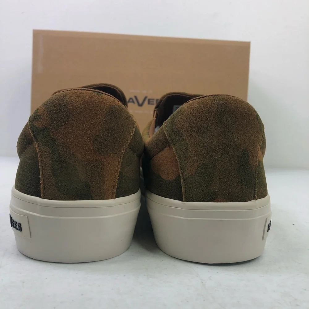 SEAVEES Hawthorne Desert Camo Slip On Sneakers